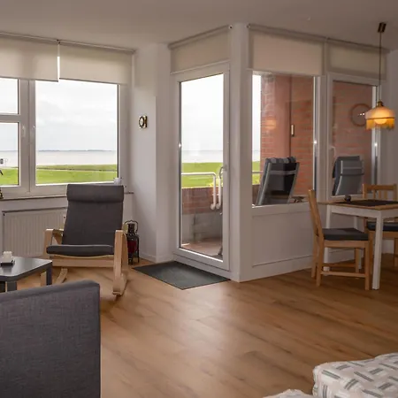 213 Jadeglueck Mit Balkon Und Meerblick, Strandnah Lejlighed