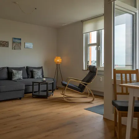 아파트 213 Jadeglueck Mit Balkon Und Meerblick, Strandnah 빌헬름스하펜