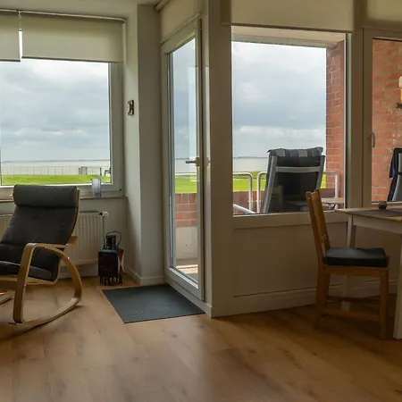 아파트 213 Jadeglueck Mit Balkon Und Meerblick, Strandnah 빌헬름스하펜